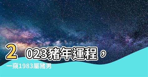 2023豬年運程1995